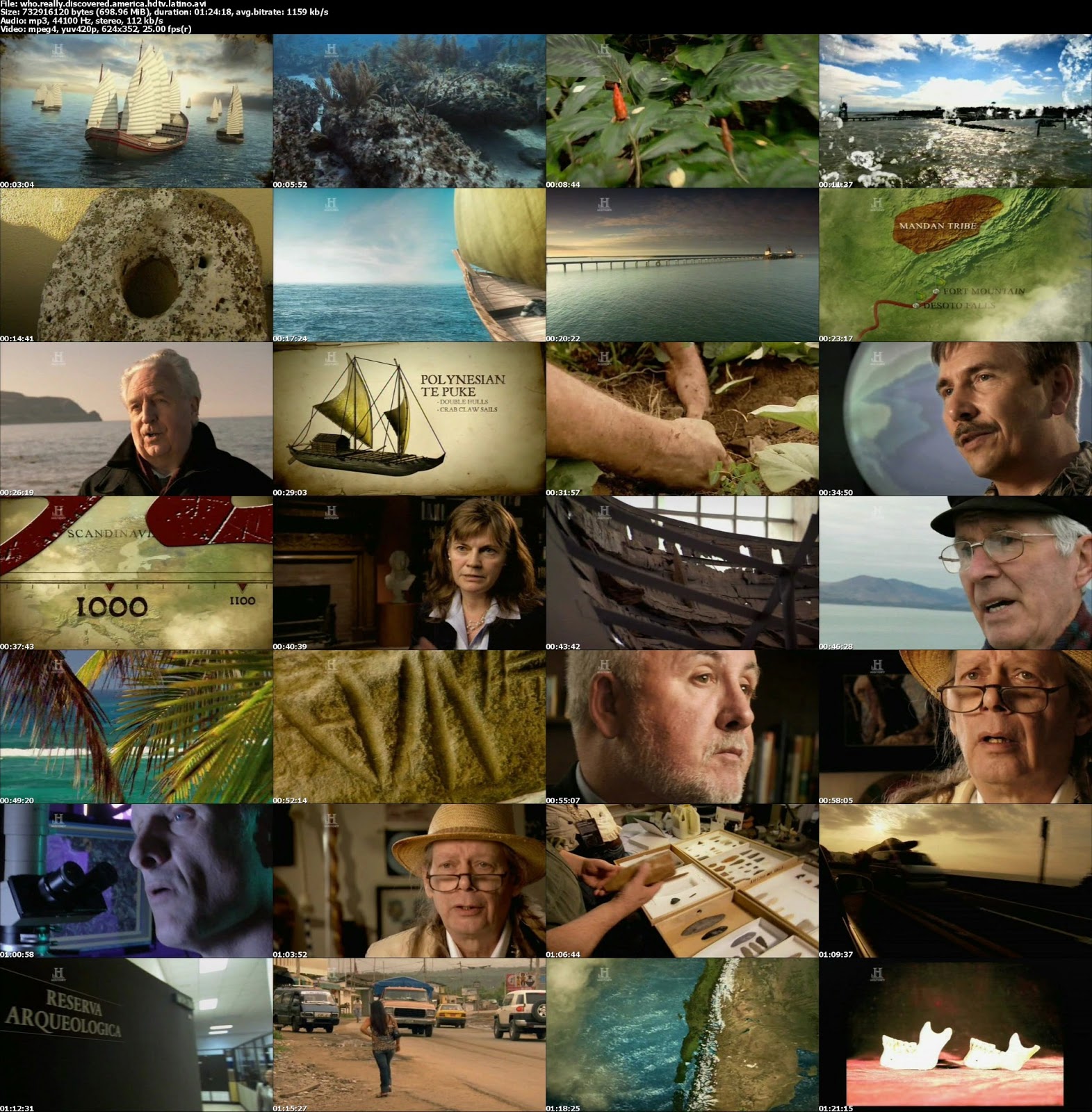 ¿Quién Descubrió América [DVDrip][2011][Latino][Documental][Un Link