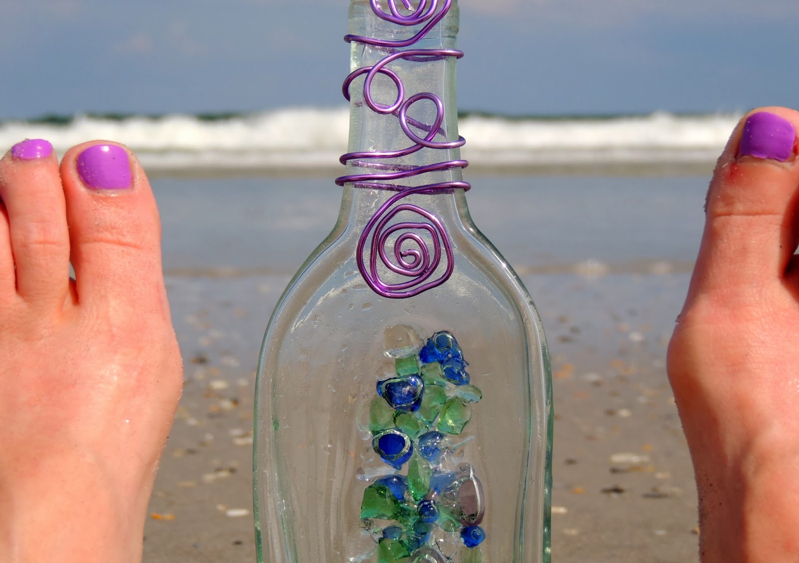 Cork To Barrel Melted Wine Bottles The Sea Glass Collection