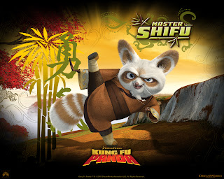 shifu widescreen kung fu panda desktop wallpaper free