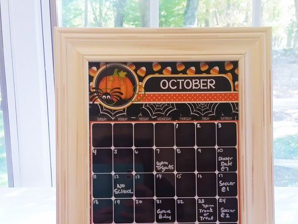 "ANY-YEAR" Chalkboard Style Monthly Calendars!