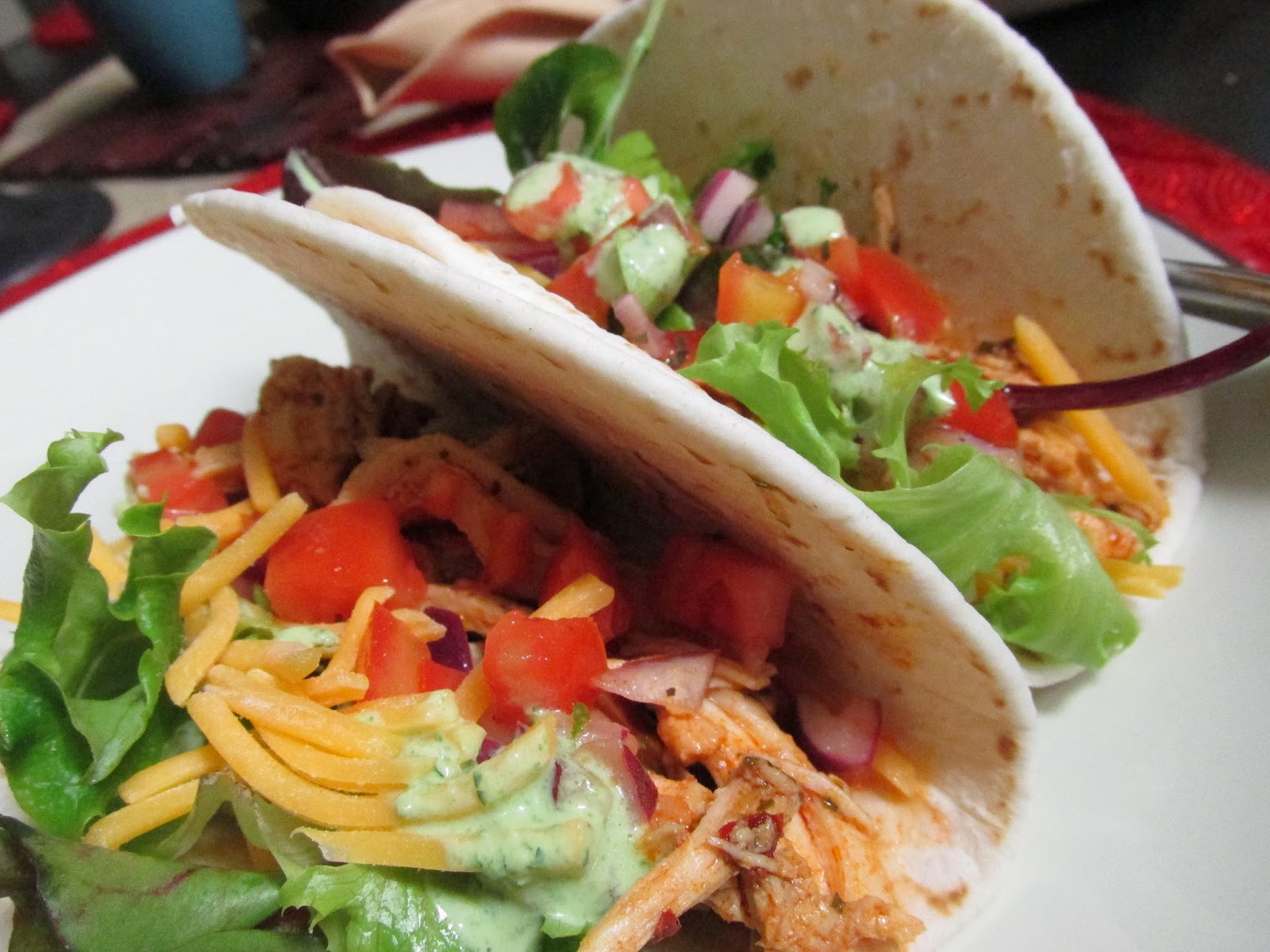 Raving, Hot Cuisine: Stewed Chicken Tacos with a Quick Pico