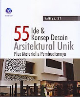 toko buku rahma: buku 55 IDE DAN KONSEP DESAUB ARSITEKTURAL UNIK, pengarang aditya, penerbit andi
