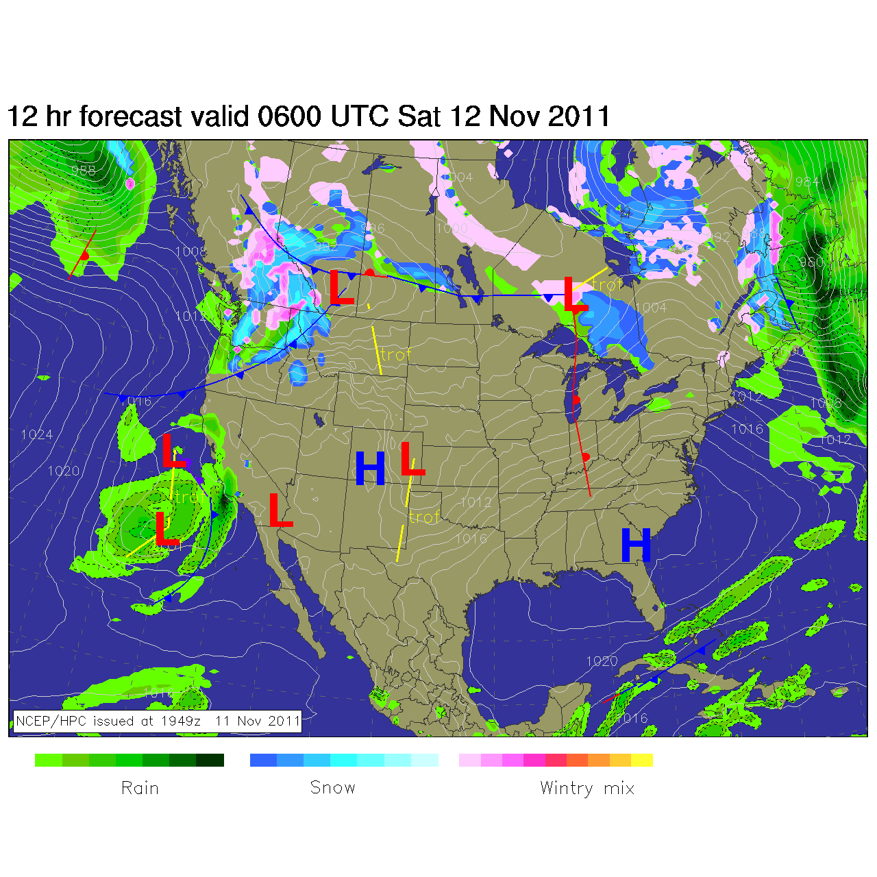 The Weather Centre Tonight's Forecast