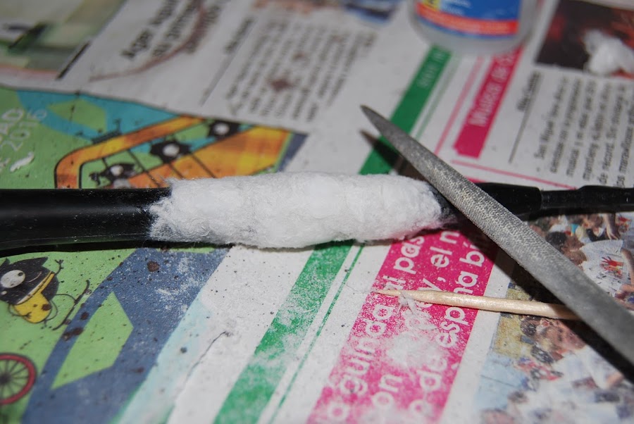 Como he arreglado una antena de coche.