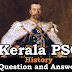 Kerala PSC History Question and Answers - 58