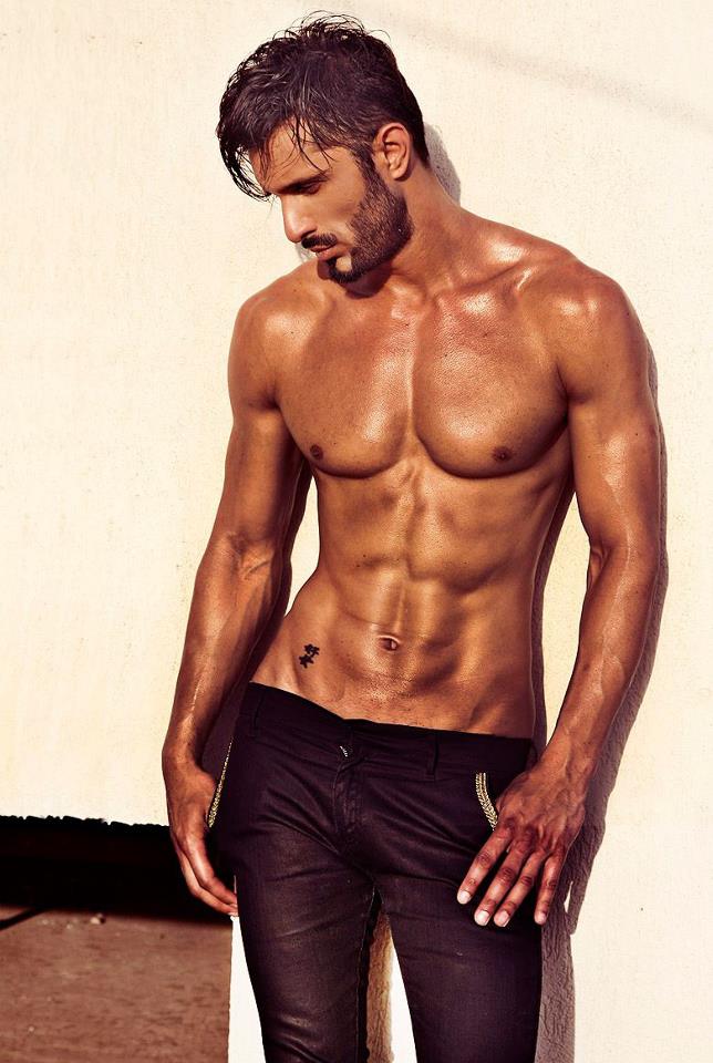 Hot Body Shirtless Indian Bollywood Model Actor Owais Khan