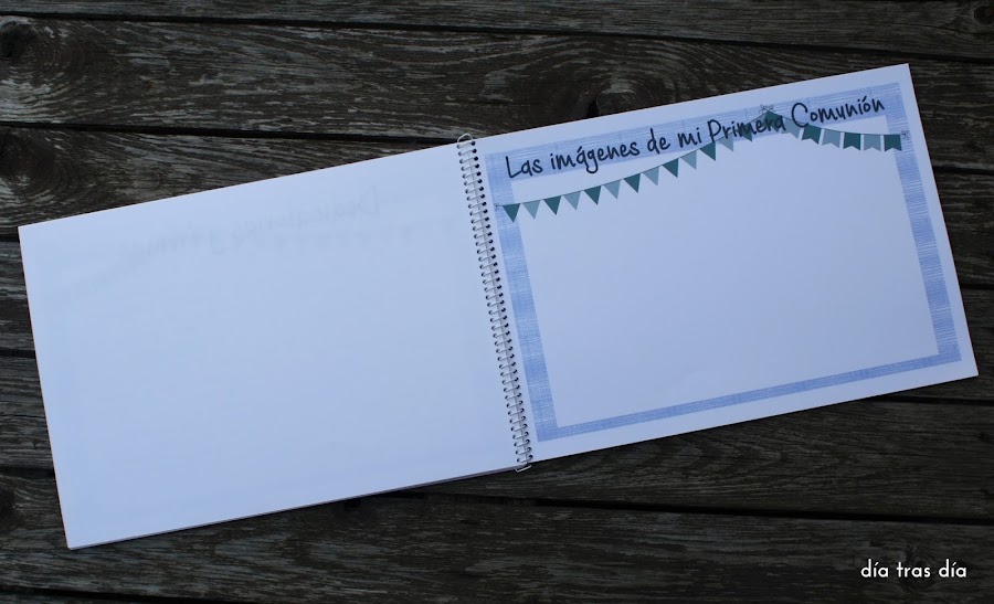 Libro firmas Primera Comunión