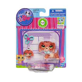 Littlest Pet Shop Mommy and Baby Dachshund (#3602) Pet