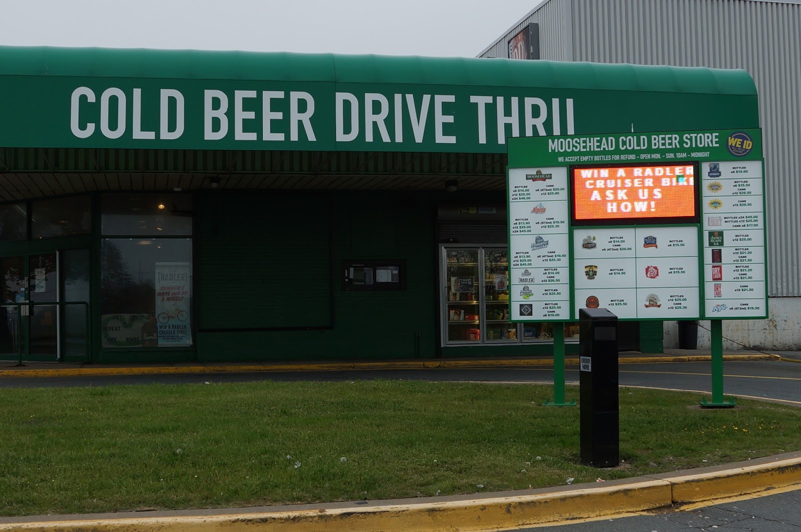 Veils of Kali's Myst A beer drive thru?