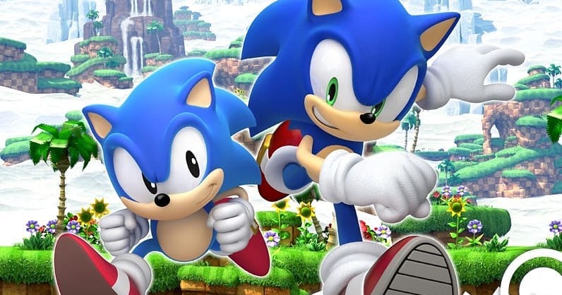Kumpulan Gambar Mewarnai Tokoh Kartun Sonic the Hedgehog