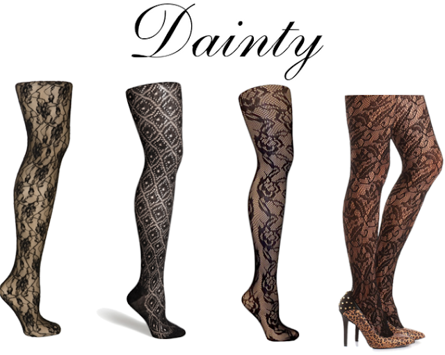 Thursday Trend: Patterned Tights - Sparkles and Shoes
