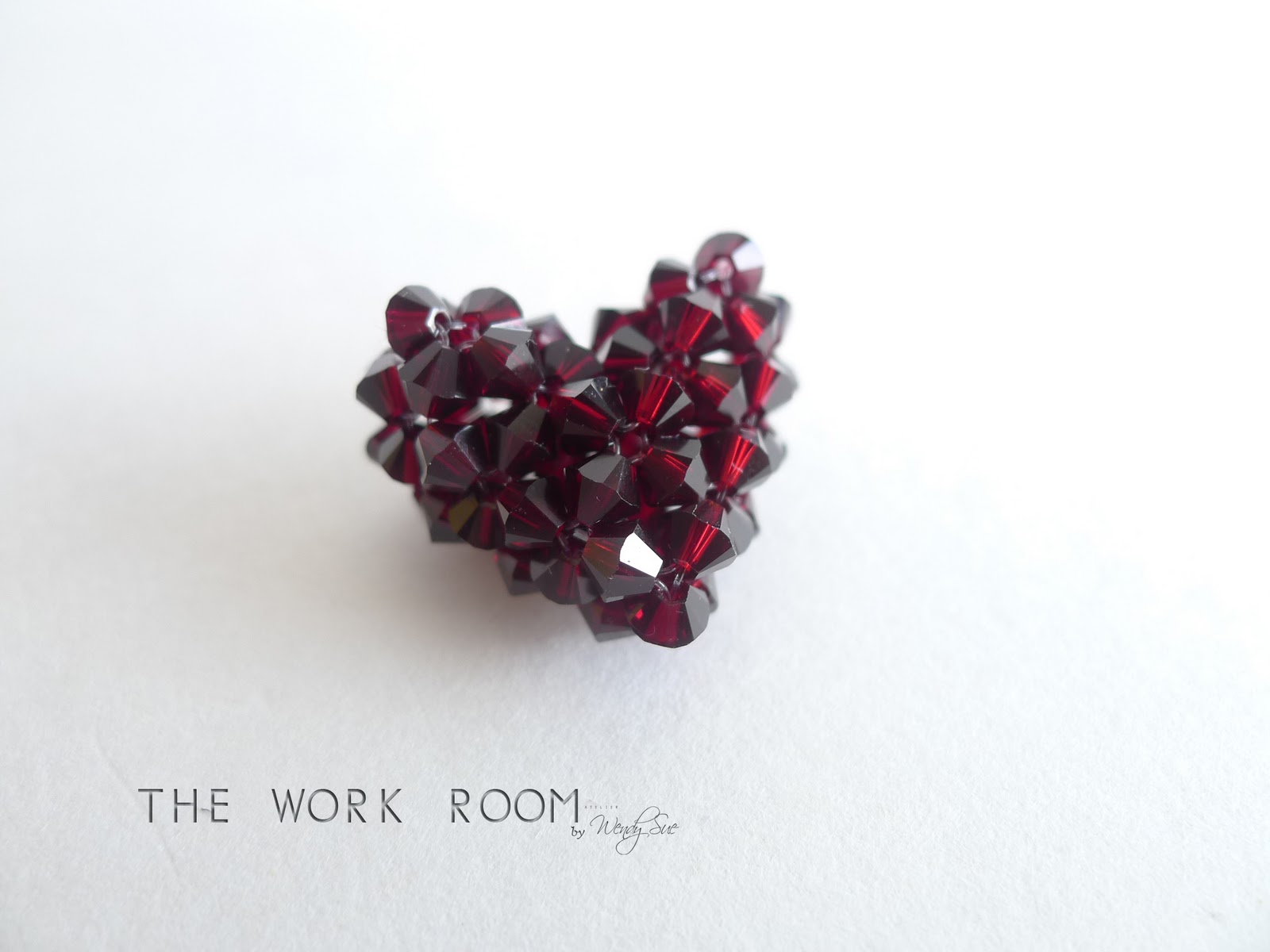 The Work Room TWR062 Beaded Puffy Heart V2 Tutorial