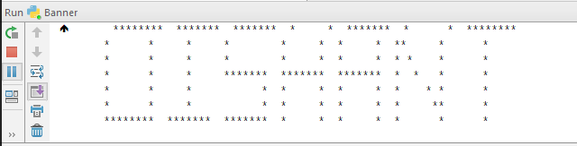 Animated Banner Program Python - PROGRAMMING