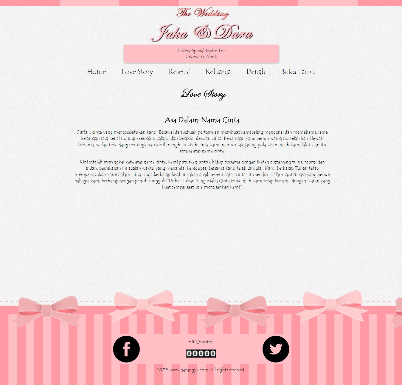  Undangan  Pernikahan  Online  Desain  undangan  online  Sweety 
