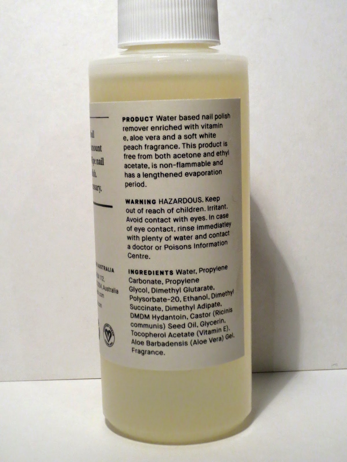 Nail & Polish Kester Black Water Based Nail Polish Remover