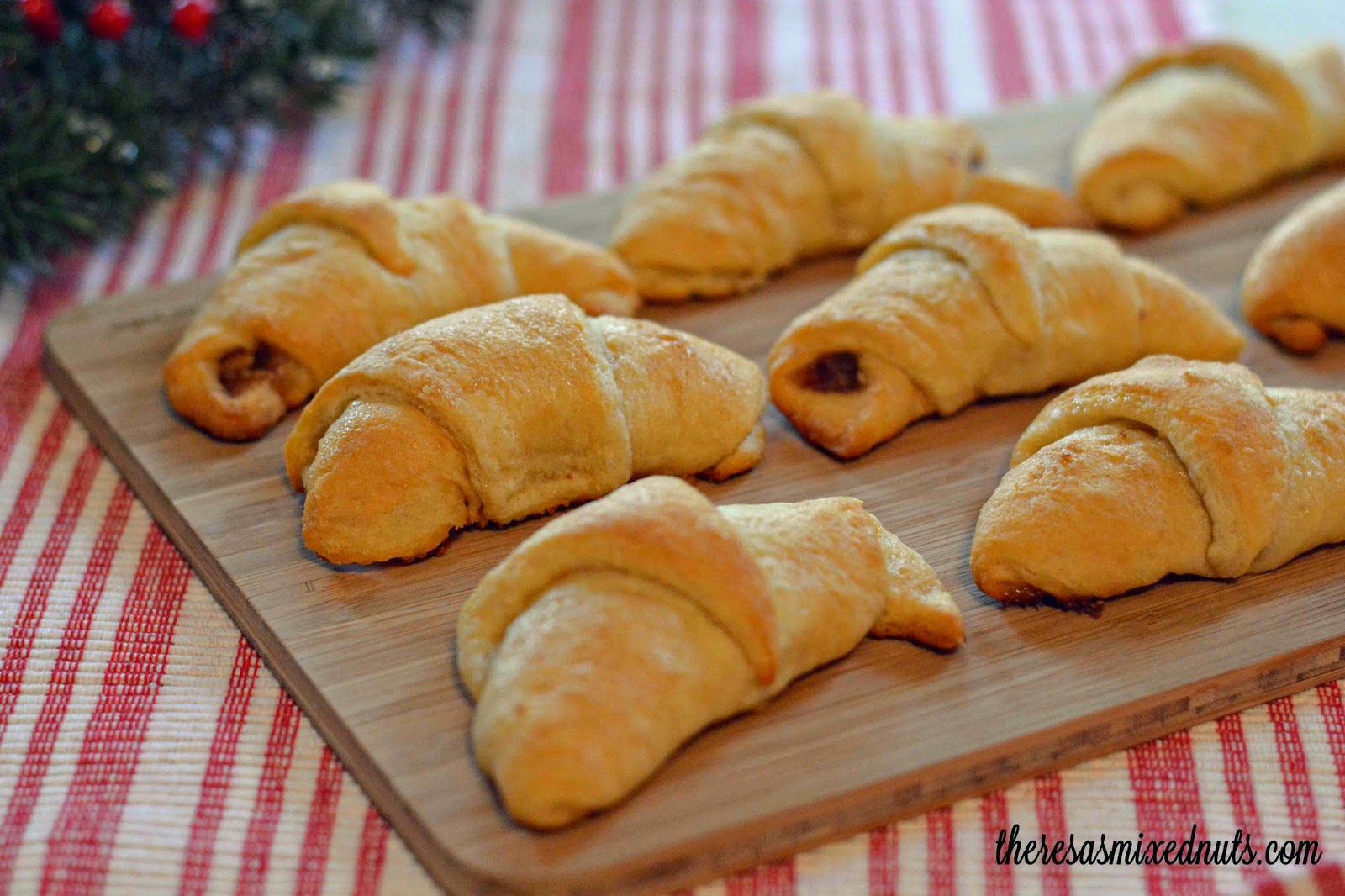 Theresa's Mixed Nuts Walnut Crescent Rolls! Perfect for Christmas