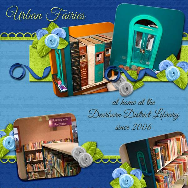 Annemarie's Art/Digital Scrapbooking Magical Fairies CT Layouts for