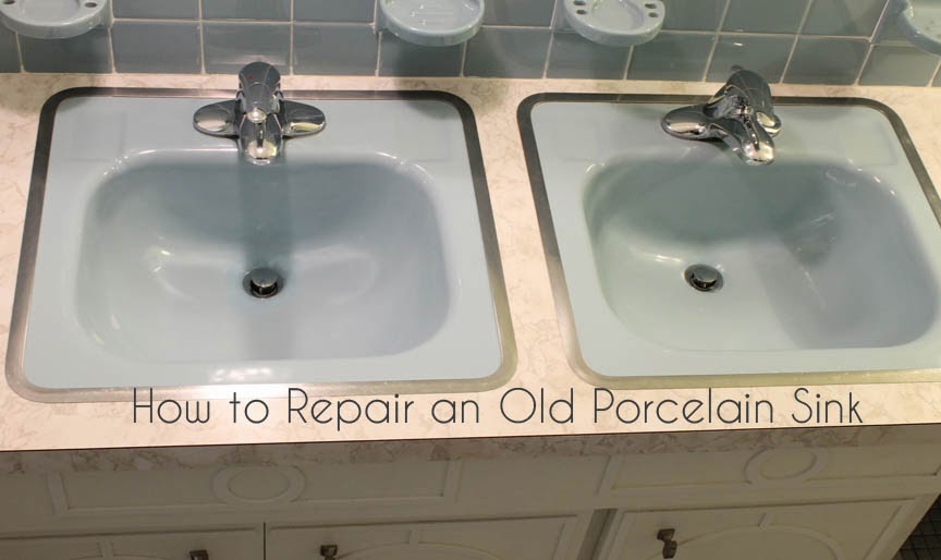 Fix porcelain sink