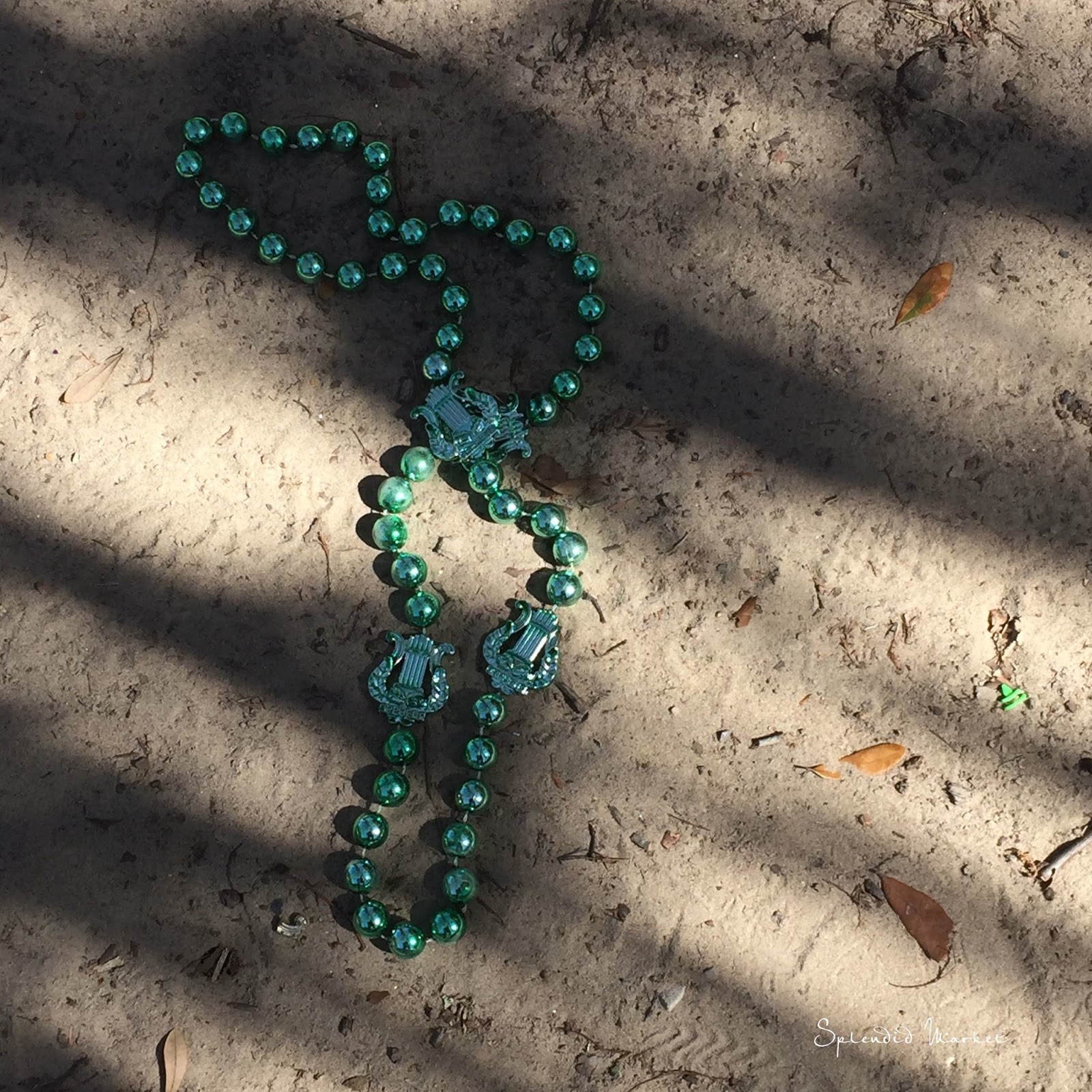 Catching beads in New Orleans, LA… SPLENDID MARKET