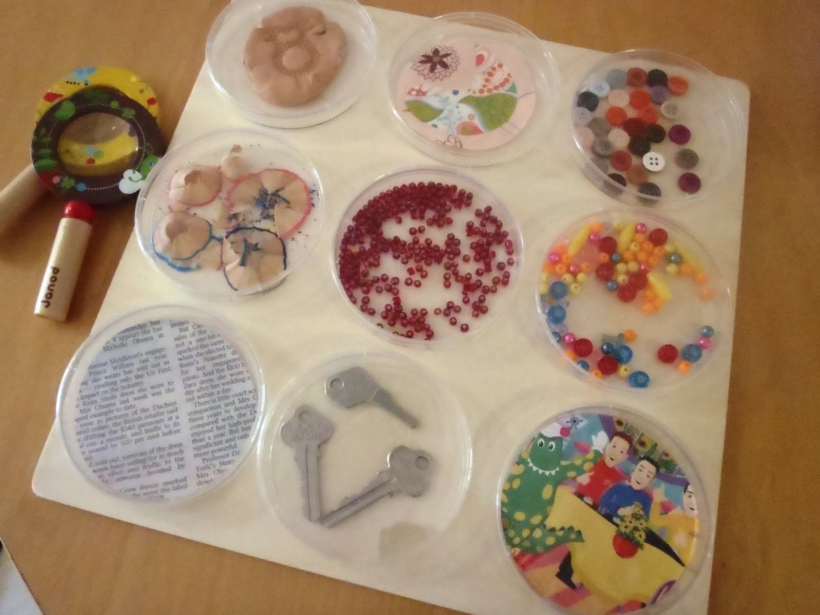 Craft} Magnifying Glass plates TUTORIAL, That Cute Little Cake