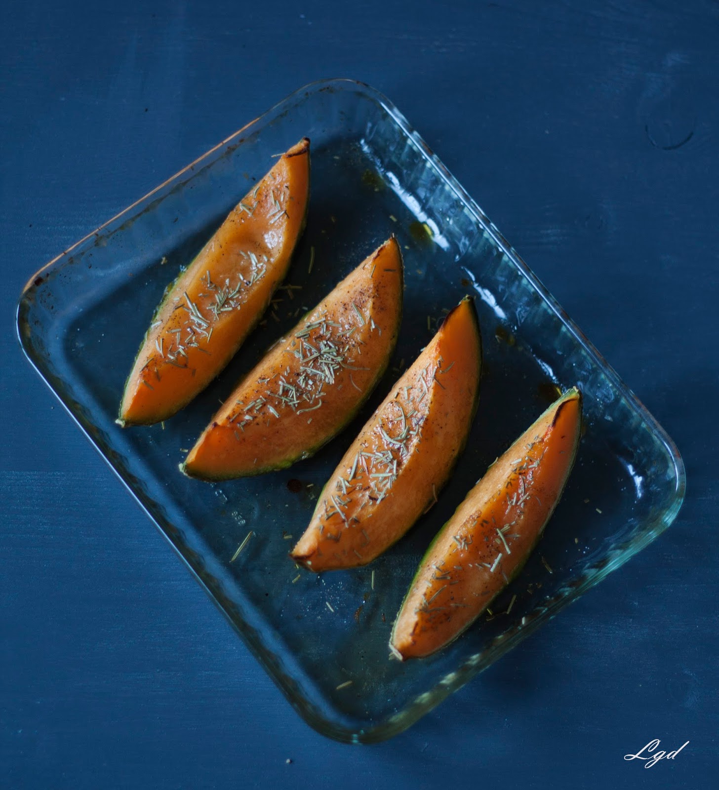 Melon Roti Au Miel Et Romarin Melon rôti au miel et au romarin avec son jambon cru et fiche produit