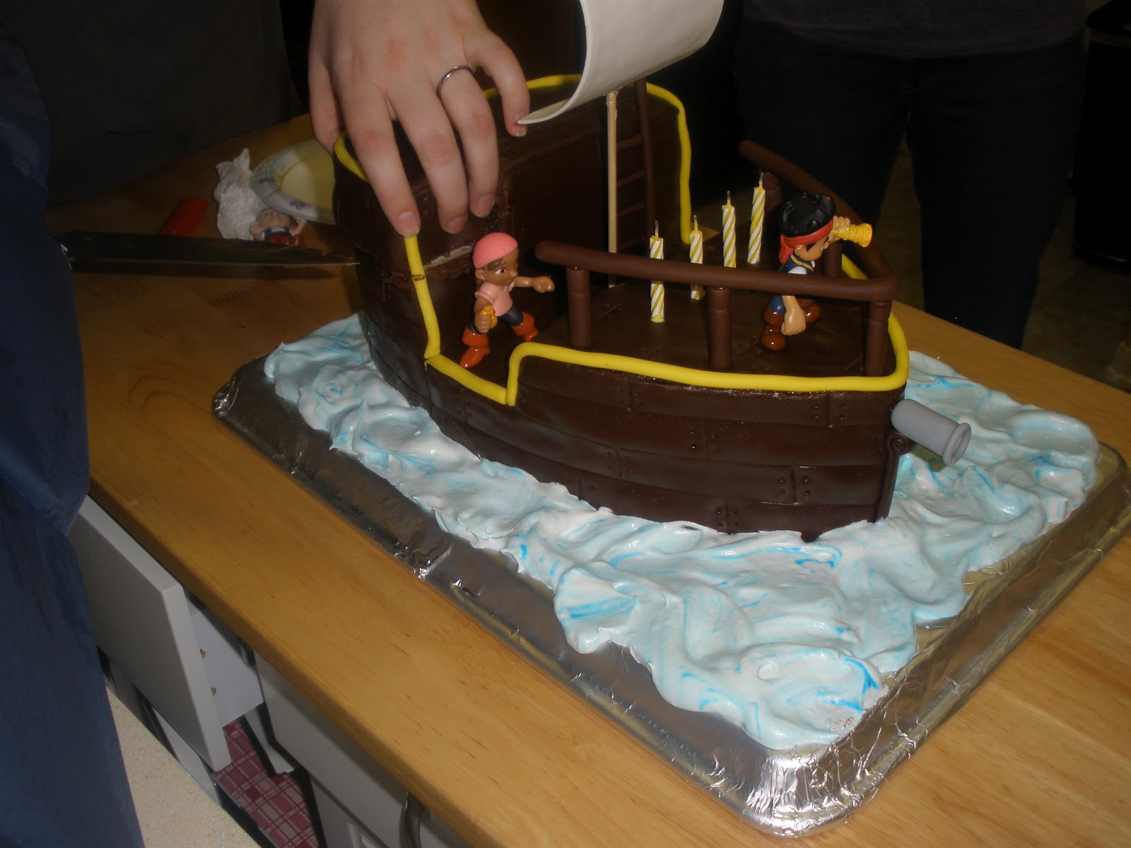 Cake Impressions by Wendy Jake and the Neverland Pirates Cake