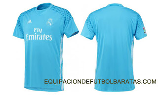 Equipacion De Futbol Baratas: Nueva camiseta de portero del Real Madrid ...