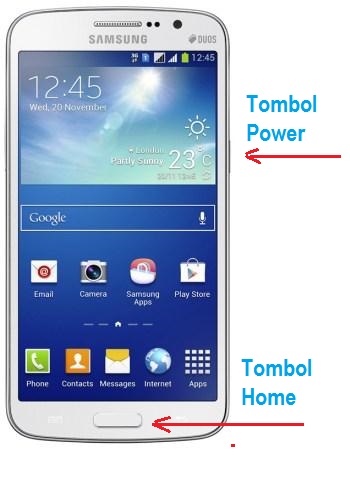 Cara Screenshot di HP Samsung Galaxy Grand Series - Cara Screenshot