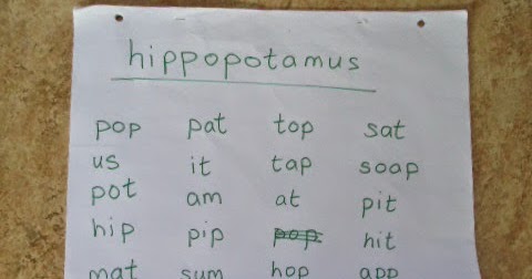 Literacy Site: Making small words from a big word