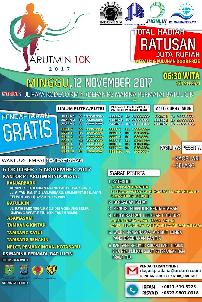 Arutmin 10K • 2017 Arutmin 10K • 2017