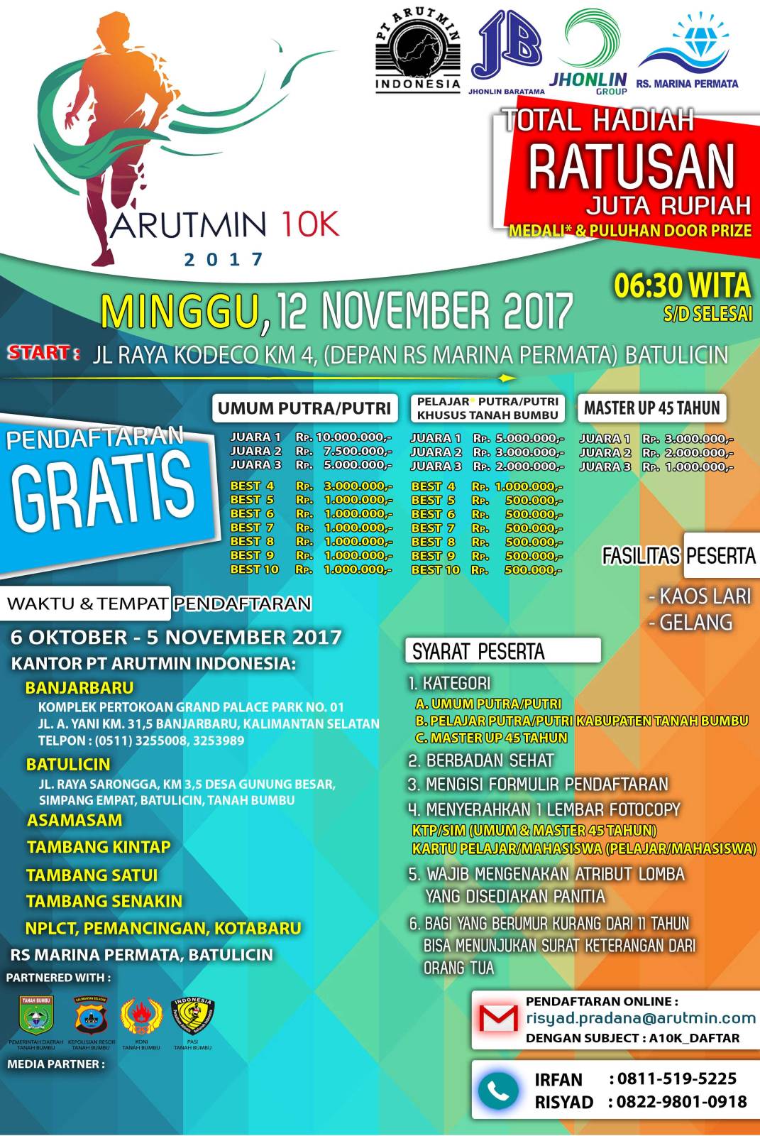 🔍 Arutmin 10K • 2017 Arutmin 10K • 2017