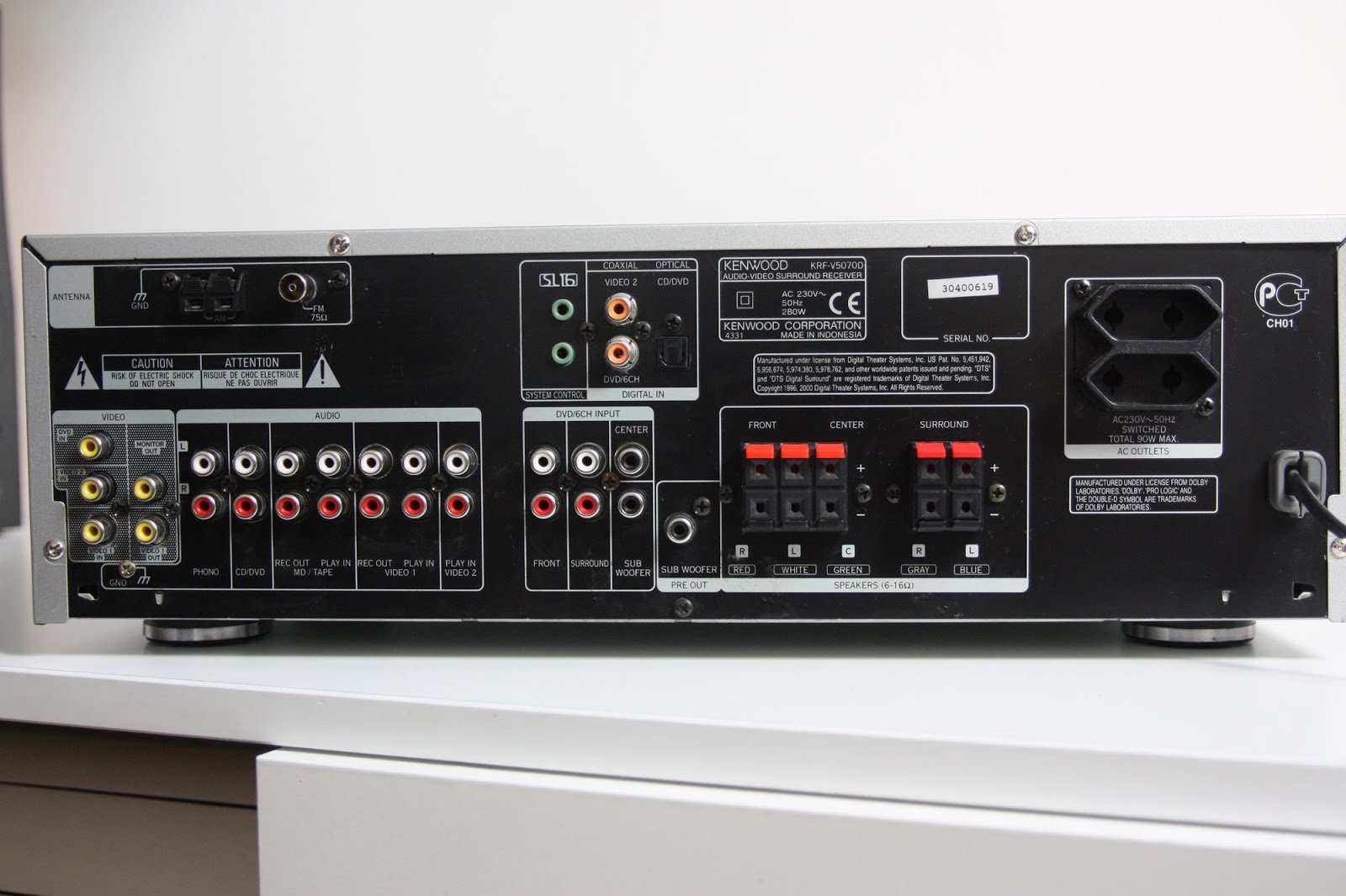 Kenwood KRFV5070D AV Surround Receiver AudioBaza