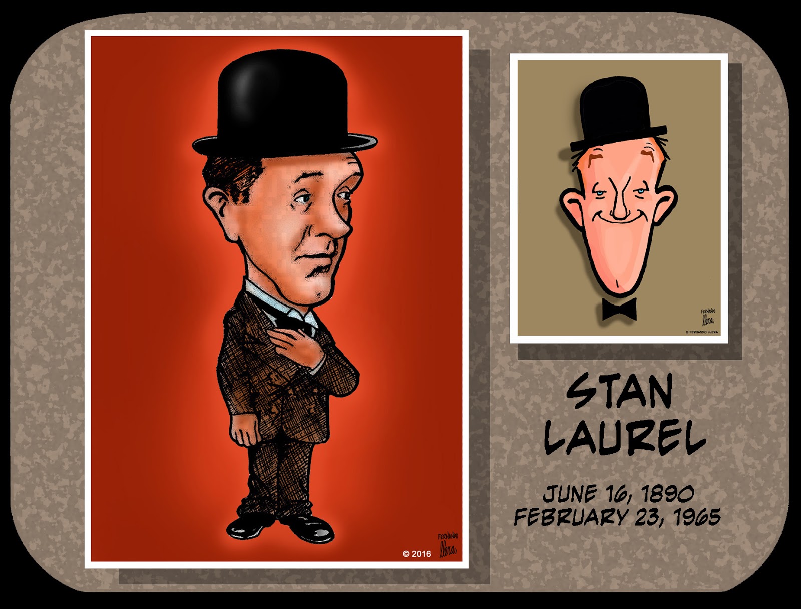 FERNANDO LLERA ‘TOONS: REMEMBERING STAN LAUREL…