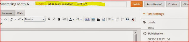 Mastering Math Analysis with Mrs. Kirch: 2013