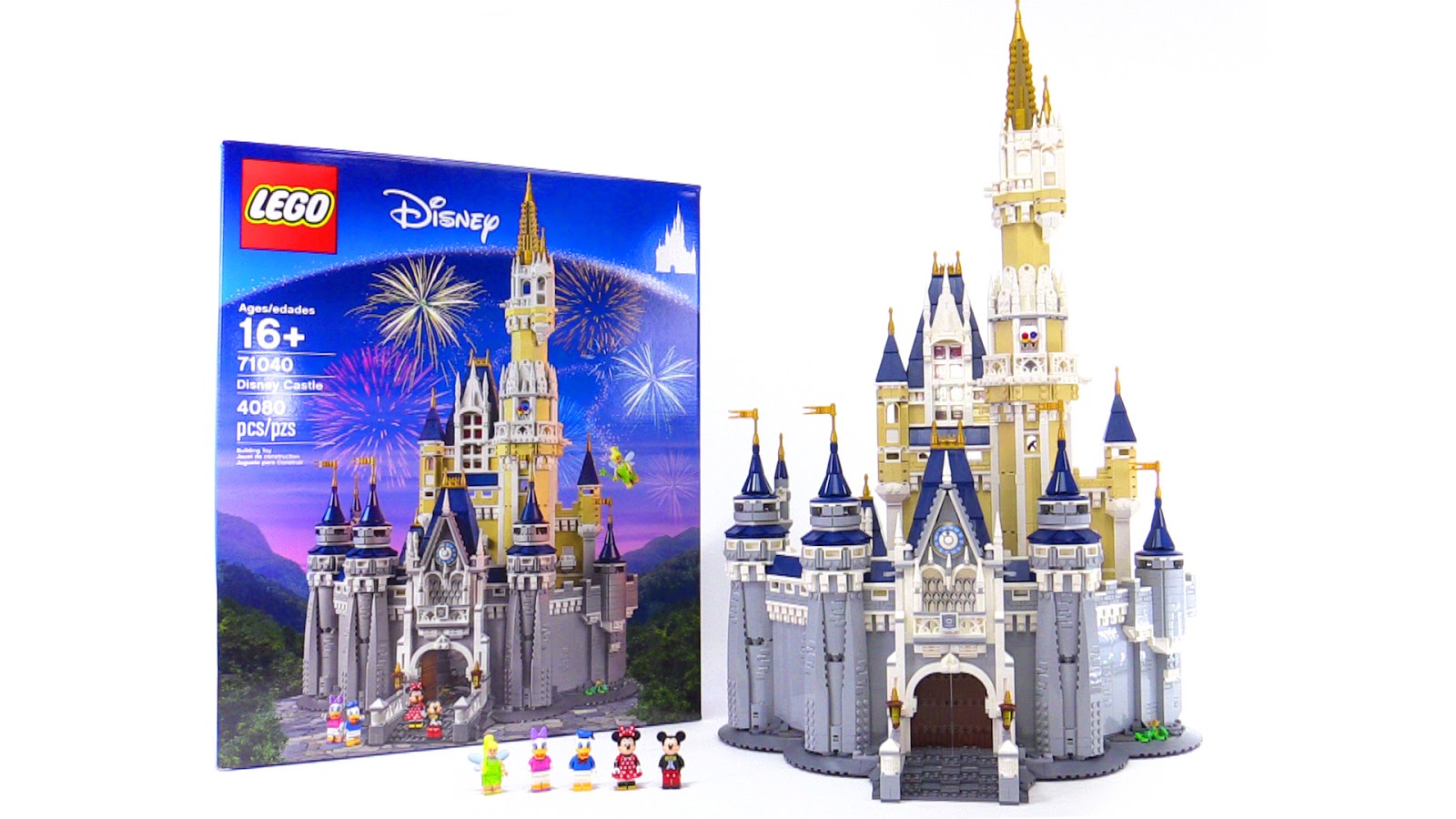 castillo de lego de disney