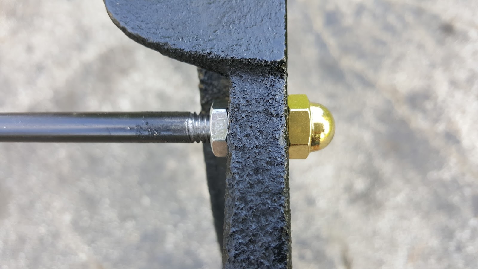 Gear Acres Cutting Threads in a Steel Rod