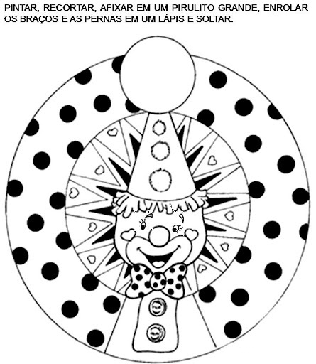 Resultado de imagem para palhaço romero britto para colorir