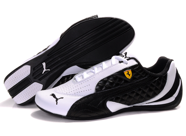 puma ferrari men orange