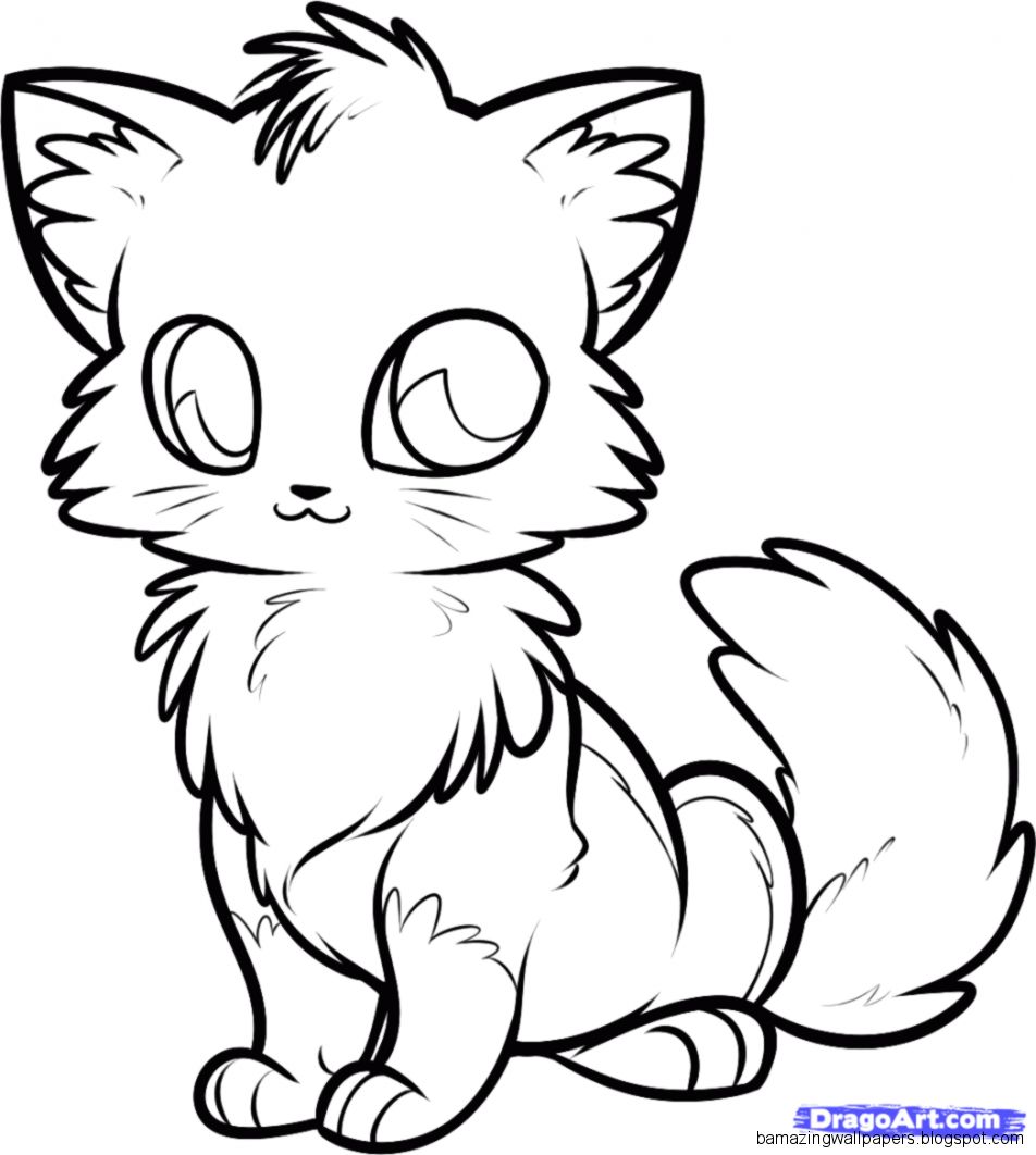 manga coloring pages cute animals - photo #33