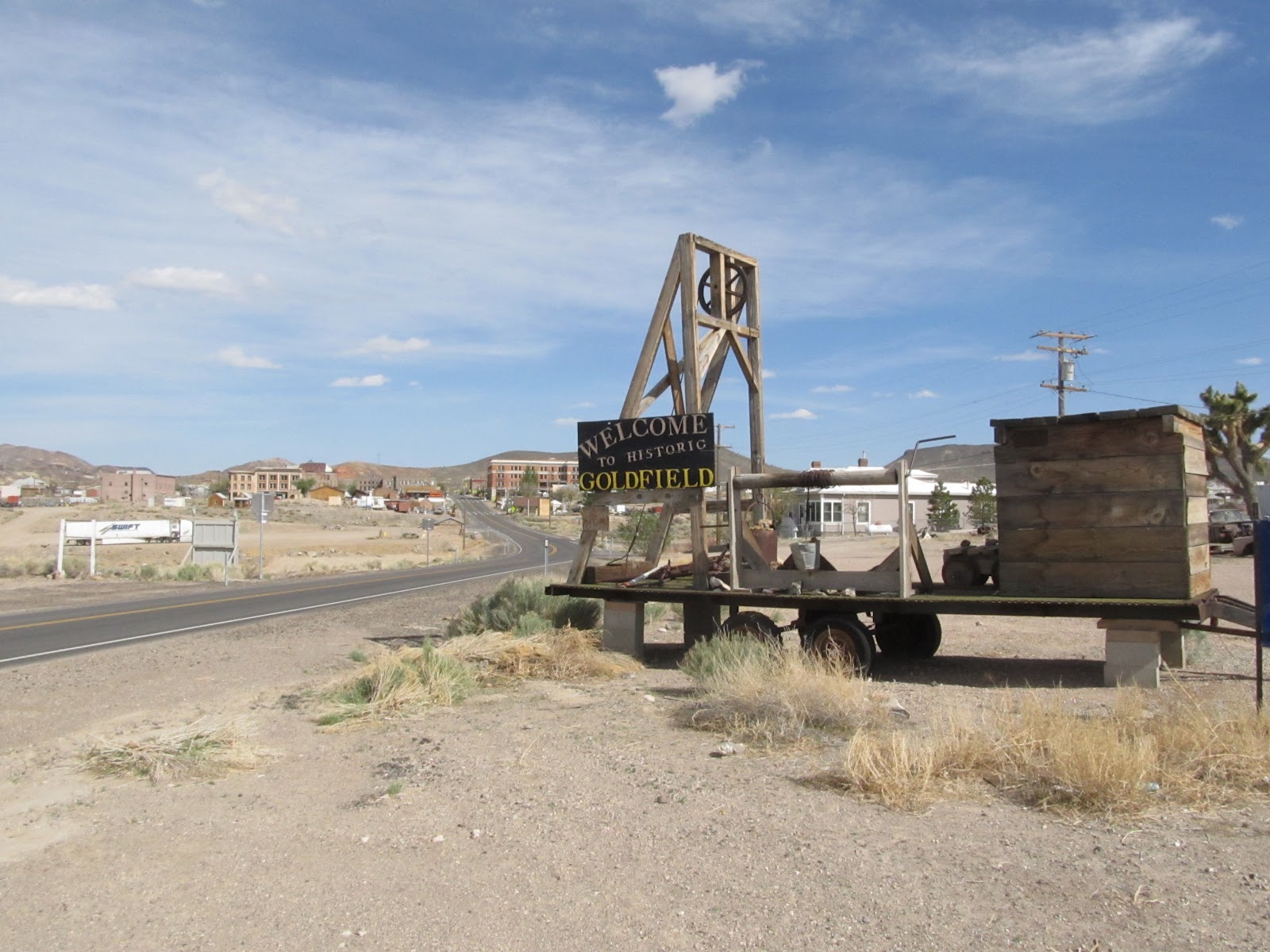 ADVENTURES WITH ROCKS (TM) Goldfield, NV Not Just Your Normal Ghost Town
