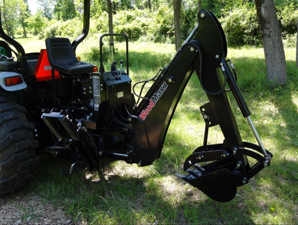 Backhoe Attachments WoodMaxx WM7600 7 Foot Backhoe Attachment!