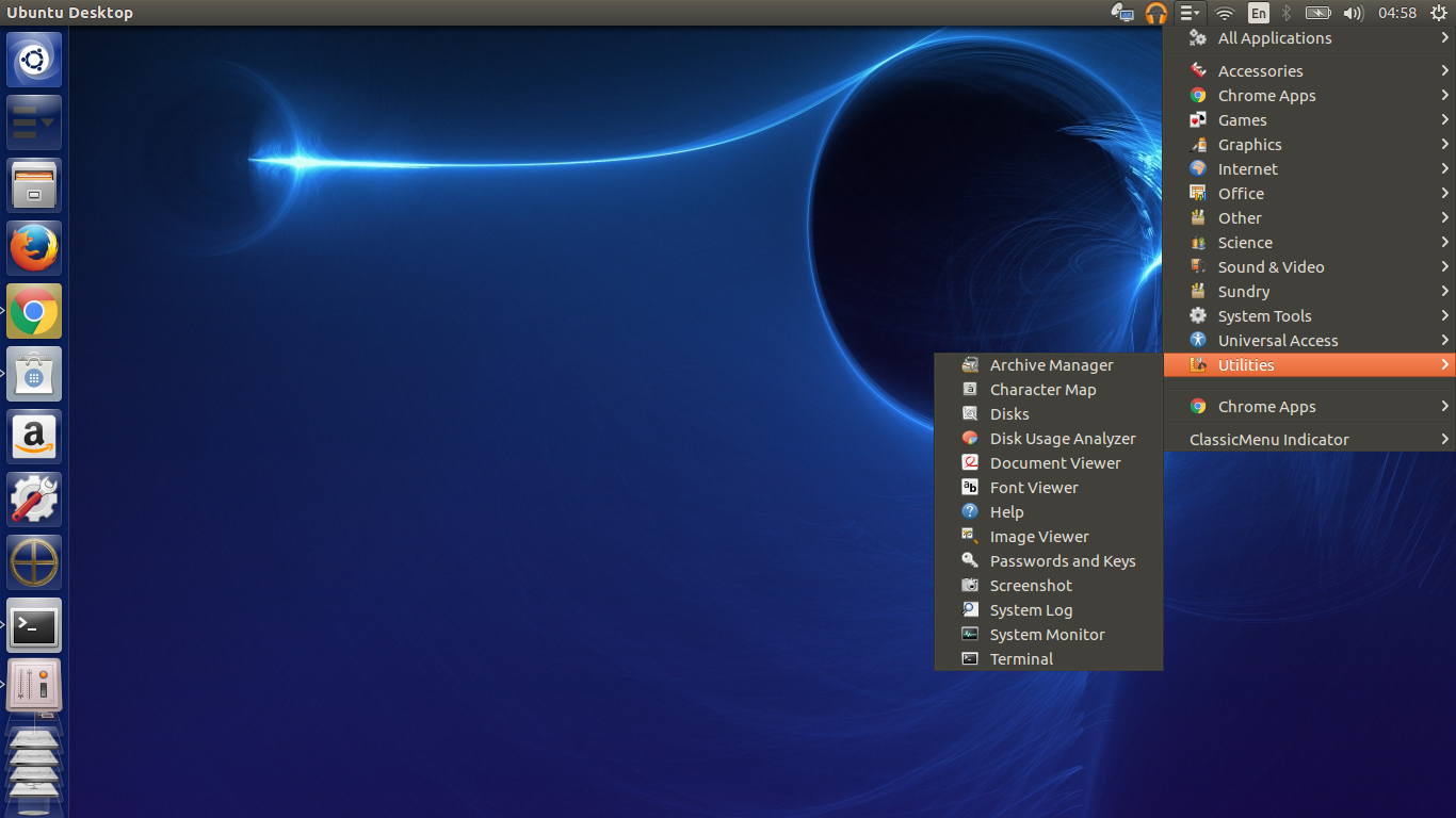 ClassicMenu Indicator brings back the old school cool from GNOME2 in