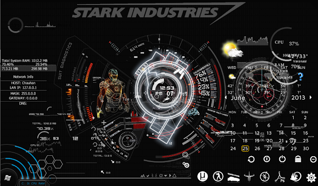 IRON MAN AND JARVIS SPEECH, VIEW,& EVERTHING 