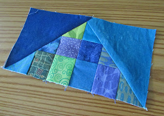 Flying geese quilt block