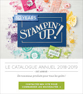 Catalogues Stampin'Up 2018-2019