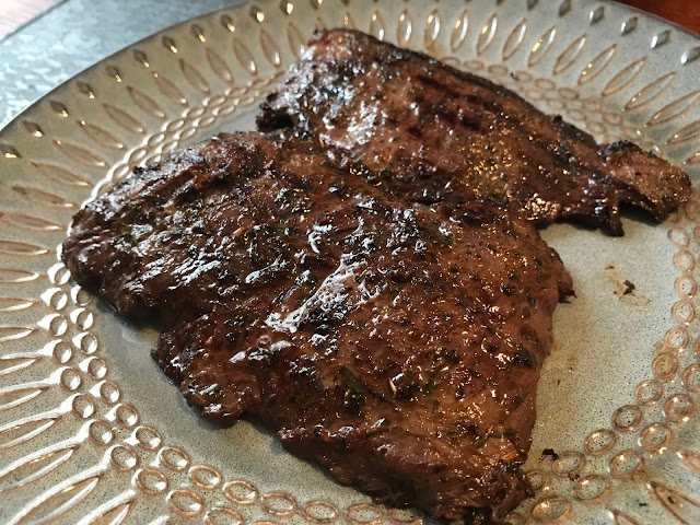 Grilled Marinated Skirt Steak