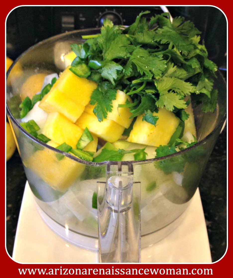 Arizona Renaissance Woman 56. Pulled Lamb Shank Tacos with Pineapple