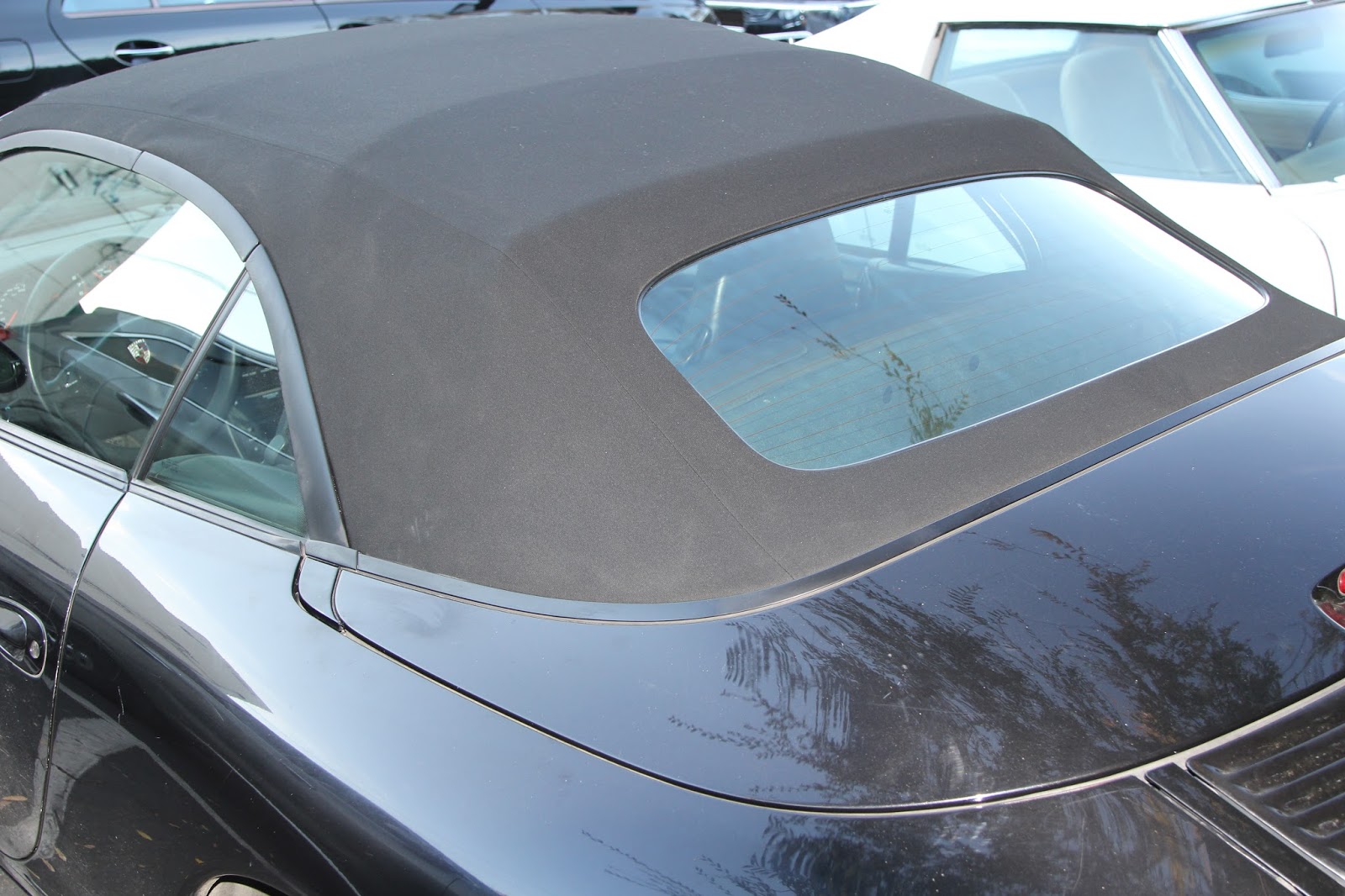 Cooks Upholstery and Classic Restoration Porsche Convertible Top and
