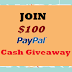 $100 PAYPAL CASH GIVEAWAY THIS VALENTINES DAY