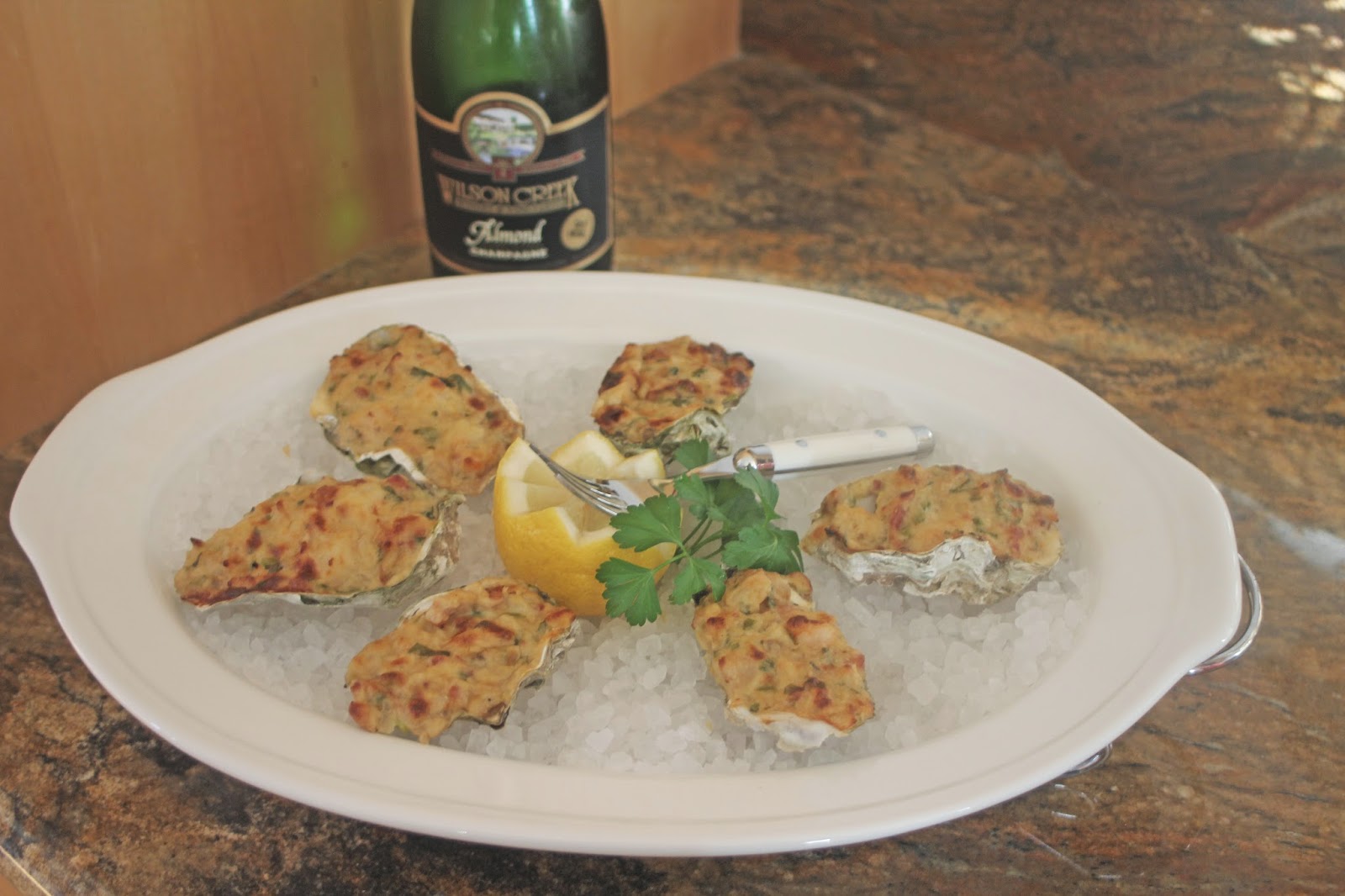 The Grub Files Cooking with Camissonia Oysters Bienville